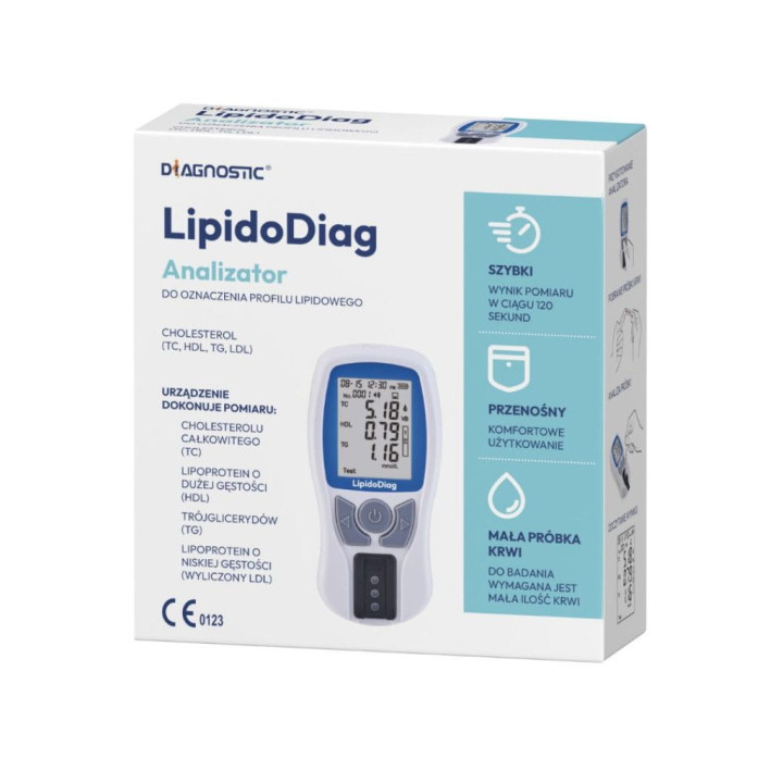 Analizator do oznaczenia profilu lipidowego LipidoDiag Diagnostic