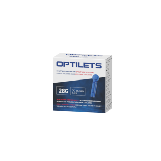 OPTILETS lancety jednorazowe - 50 sztuk